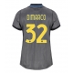Inter Milan Federico Dimarco #32 Replike Rezervni Dres za Ženska 2026-27 Kratak Rukav